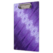 Purples Ikat angegled Klemmbrett (Links)