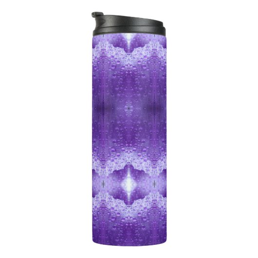 Purples Ikat Thermosbecher (Nach rechts gedreht)