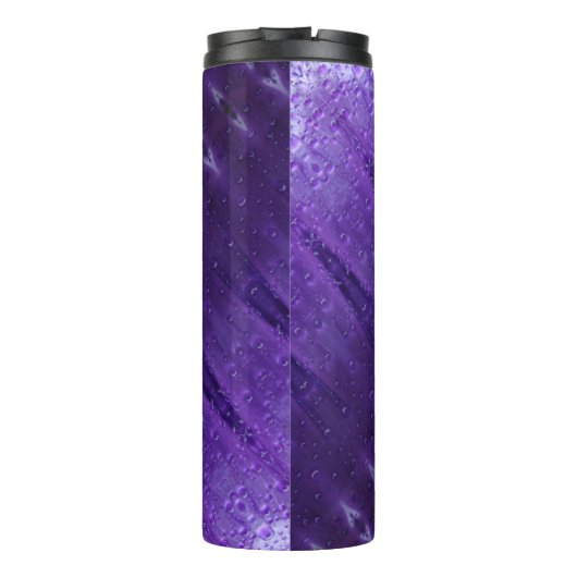 Purples Ikat Thermosbecher (Rückseite)