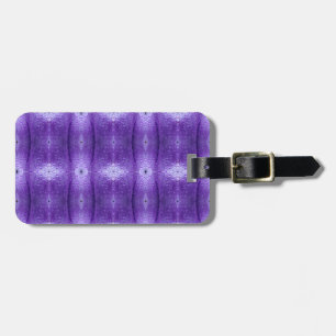 Purples Ikat Too Gepäckanhänger
