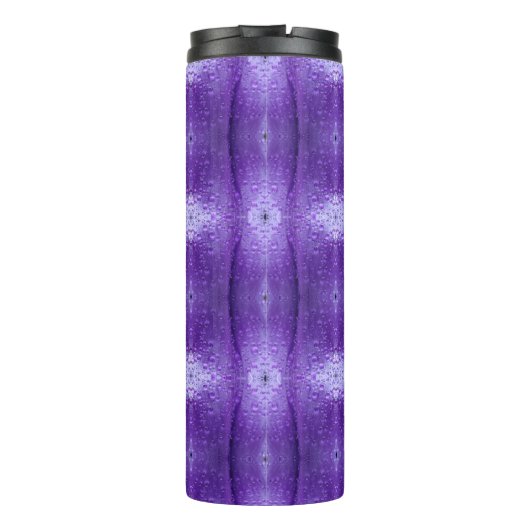 Purples Ikat Too Thermosbecher (Rückseite)