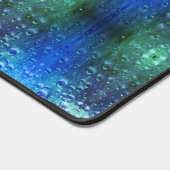 Purples Ikat X GL Schreibtischunterlage (Ecke)