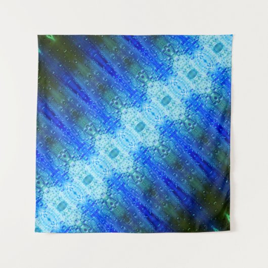 Purples Ikat X GL TooTapestry Wandteppich (Vorderseite (Horizontal))