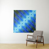 Purples Ikat X GL TooTapestry Wandteppich (Beispiel (Horizontal))