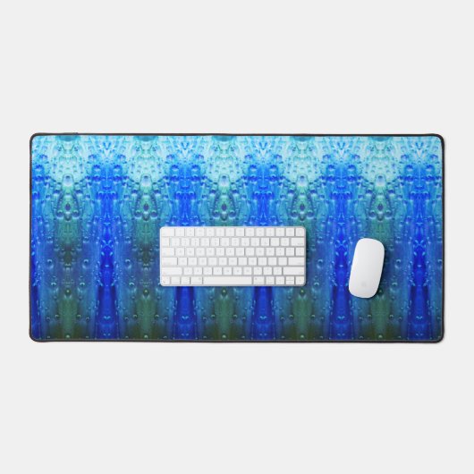 Purples Ikat X GL zu Schreibtischunterlage (Tastatur & Maus)