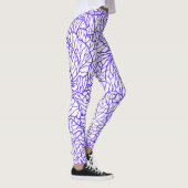 Purple's Lines Patton Leggings (Rechts)