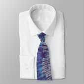 Purples Necktie Krawatte (Gebunden)