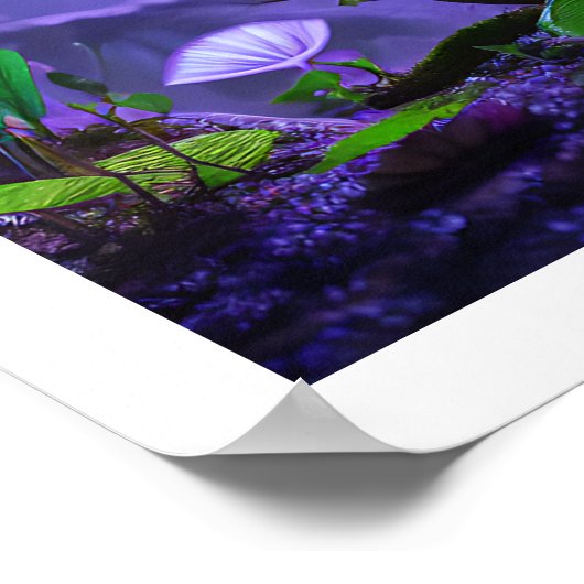 Purples Romance Poster (Ecke)