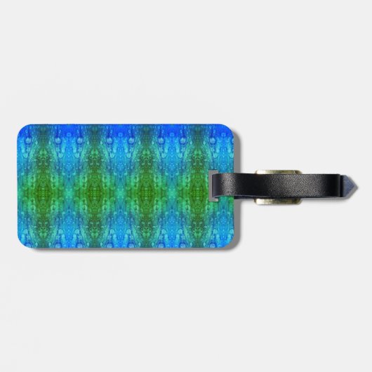 Purples X GL Ikat 5 Gepäckanhänger (Rückseite horizontal)