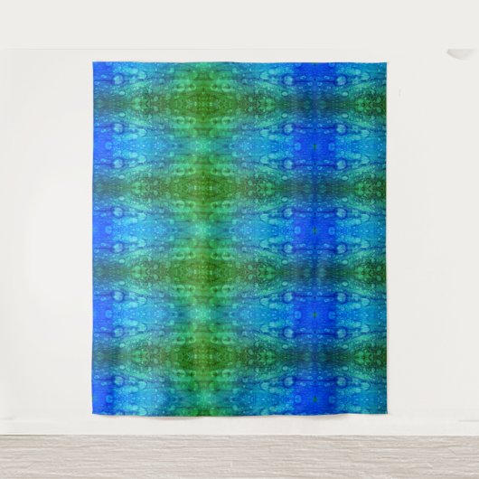 Purples X GL Ikat 5 Wandteppich (Vorderseite)