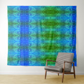 Purples X GL Ikat 8 Wandteppich (Beispiel (Horizontal))