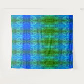 Purples X GL Ikat 8 Wandteppich (Vorderseite (Horizontal))