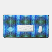 Purples X GL Ikat zu Schreibtischunterlage (Tastatur & Maus)