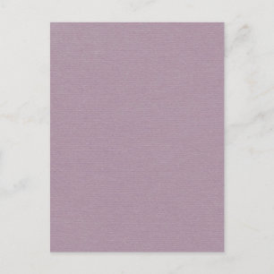 PurpleSolidPaper LIGHT BILDET LILA SOLID-FARBE BA Postkarte
