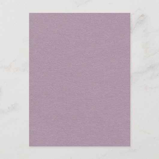 PurpleSolidPaper LIGHT BILDET LILA SOLID-FARBE BA Postkarte (Vorderseite)