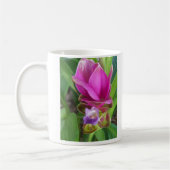 PurpleTurmeric-Blume Kaffeetasse (Links)
