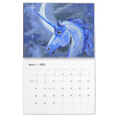 PurpleUnicorn Pferdepony-niedliche Liebe gut Kalender (Mär 2026)
