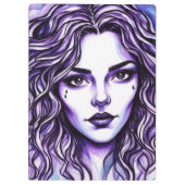 PurpleVibes Klemmbrett (Rückseite)