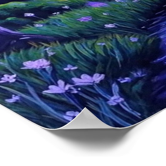 PurpleVibes Poster (Ecke)