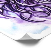 PurpleVibes Poster (Ecke)