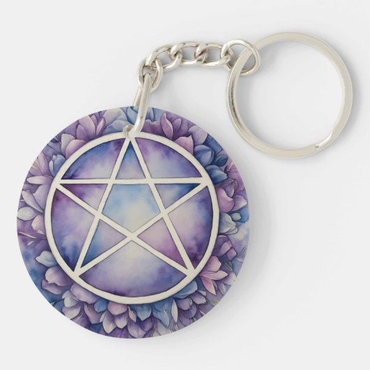 PurpleVibes Schlüsselanhänger (Rückseite)