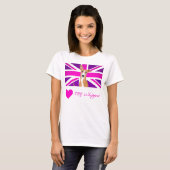 PURPLEWHIPPET Basic T-Shirt (Vorne ganz)