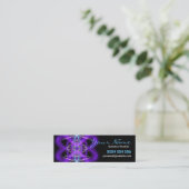 Purpliaz Hearts Visitenkarte (Stehend Vorderseite)