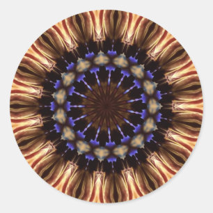 Purplipin-Sticker Runder Aufkleber