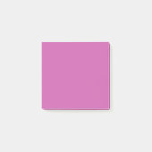 Purplisch rosa (feste Farbe) Post-it Klebezettel (Vorderseite)