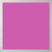 Purplisch rosa (feste Farbe) Poster (Vorne)