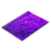 Purplisch rosa Marmor Notizblock (Linke Seite)