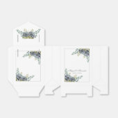 Purplish Hydrangeas Eucalyptus Favor Box Geschenkschachtel (Ungefaltet)