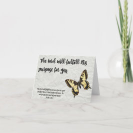 Purpose Schmetterlings-Abschluss Karte-D Lords Karte