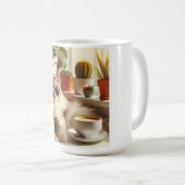 Purprig entspannt kaffeetasse (VorderseiteRechts)