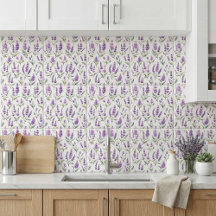 Purpur-Salbei-Grün-Lavendel-Blüten