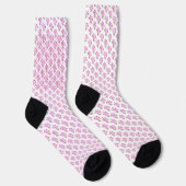 Purpur-Sonnenhüte Socken (Rechts)