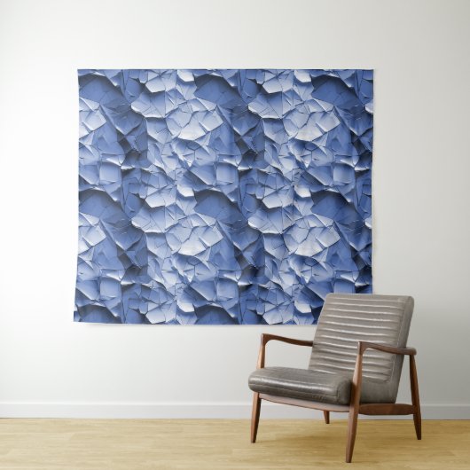 Purpurblau Wandteppich (Beispiel (Horizontal))