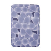 Purpurblumen Badematte (Vorderseite Vertikal)