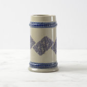 Purpurblumen Bierglas (Mittel)