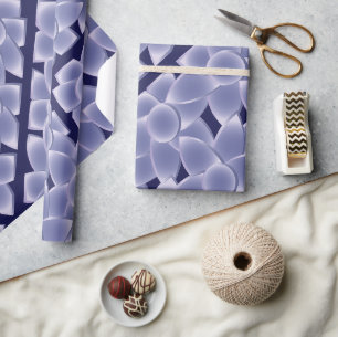 Purpurblumen Geschenkpapier