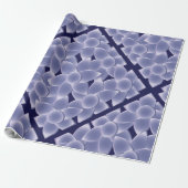 Purpurblumen Geschenkpapier (Ungerollt)