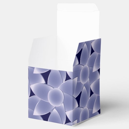 Purpurblumen Geschenkschachtel (Geöffnet)