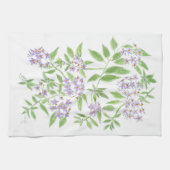 Purpurblumen Geschirrtuch (Horizontal)