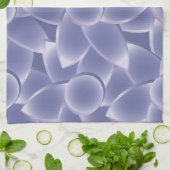 Purpurblumen Geschirrtuch (Gefaltet)