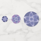 Purpurblumen Konfetti (Vorderseiten)