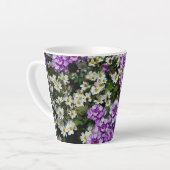 Purpurblumen Milchtasse (Linke Ecke)