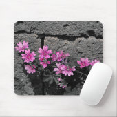 Purpurblumen Mousepad (Mit Mouse)