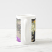 Purpurblumen Porzellantasse (Rückseite)