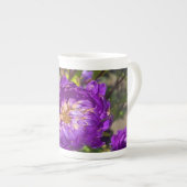 Purpurblumen Porzellantasse (Vorderseite Rechts)