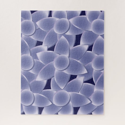 Purpurblumen Puzzle (Vertikal)